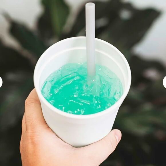 GoSili 8" Silicone Straw Pack, Eco-Friendly, Soft Reusable Drinking Straws, 6pk - Picture 5 of 7